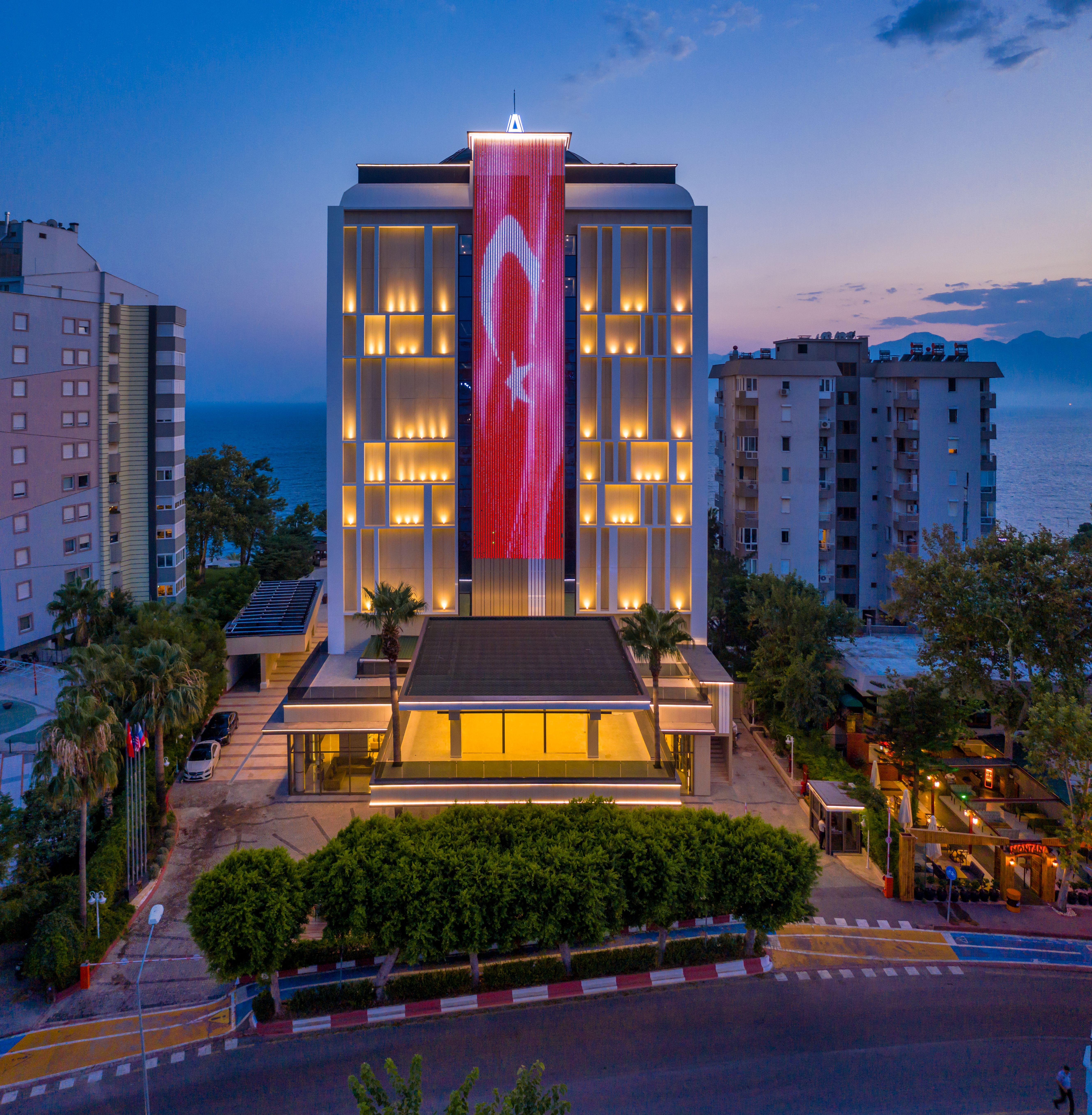 Oz Hotels Antalya Resort & Spa Adult Only 16 Exterior photo Hilton Athens
