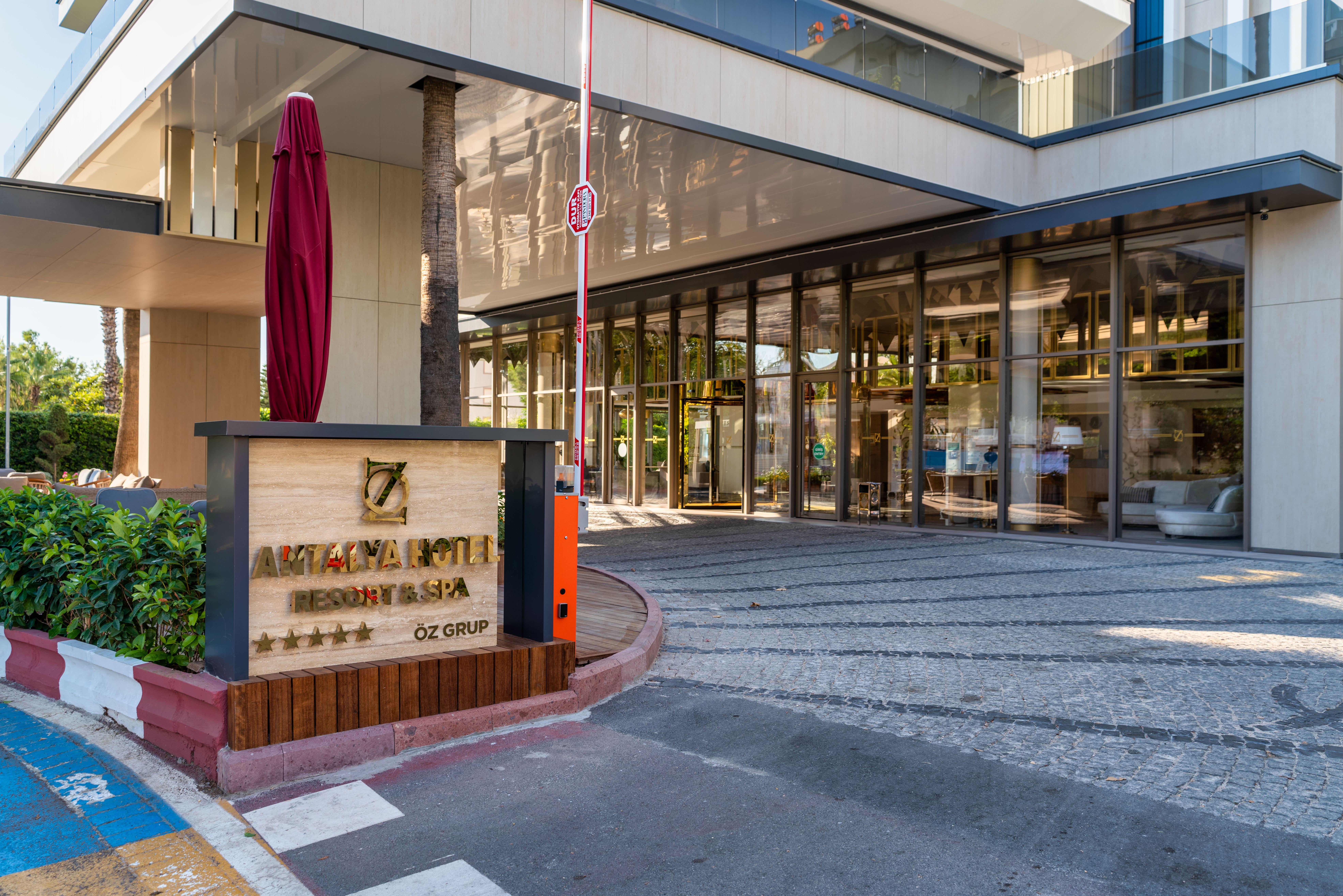 Oz Hotels Antalya Resort & Spa Adult Only 16 Exterior photo Entrance of the hotel